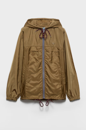 Prada Lightweight Re-Nylon hooded raincoat