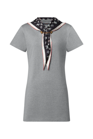 [One to One Official website] Louis Vitton Nautical Scarf T-Shirt Dress
