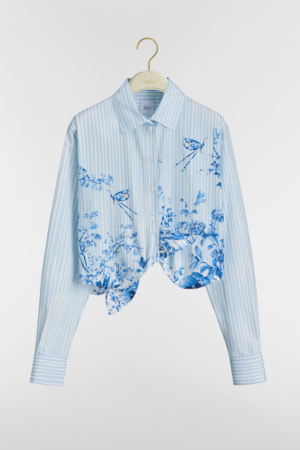 [One to One Official website] Dioriviera Tied Cropped Blouse