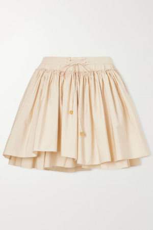 [One to One Official website] Loewe Mini Skirt in cotton