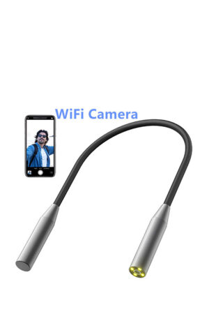 1080P Wearable Neckband WiFi Camera – Hands-Free Outdoor Sports DVR for Hiking, Fishing & Cycling