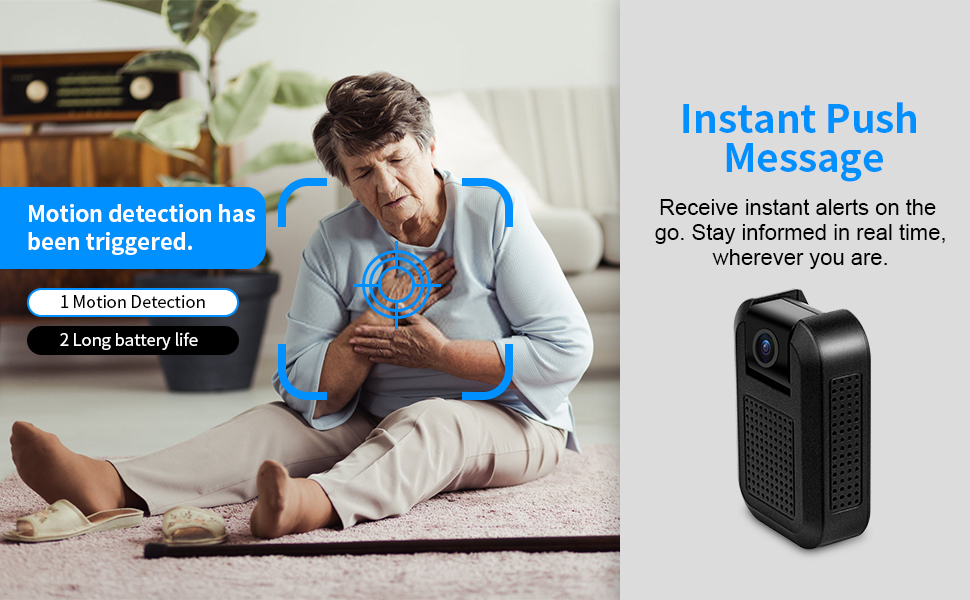 Mini WiFi Security Camera 1080P Wireless Surveillance Cam Compact Design, HD 1080P Video, Wireless Connectivity, Indoor Monitoring, Smart Home Security - Image 8